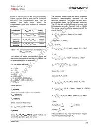 IR3622AMTRPBF Datasheet Page 23