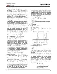 IR3622MTRPBF Datasheet Page 20