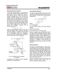 IR3640MTRPBF Datasheet Page 16