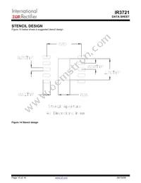 IR3721MTRPBF Datasheet Page 15