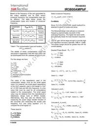 IR3800AMTR1PBF Datasheet Page 15