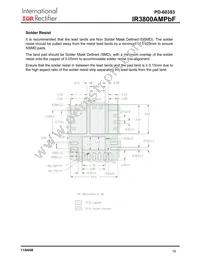 IR3800AMTR1PBF Datasheet Page 19