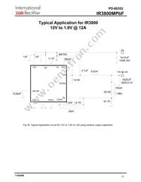 IR3800MTR1PBF Datasheet Page 17