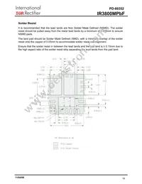 IR3800MTR1PBF Datasheet Page 19