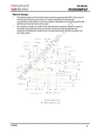 IR3800MTR1PBF Datasheet Page 20