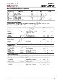 IR3801AMTRPBF Datasheet Page 5