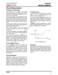 IR3801AMTRPBF Datasheet Page 8