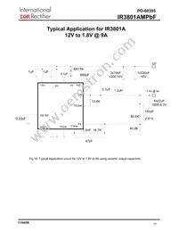 IR3801AMTRPBF Datasheet Page 17