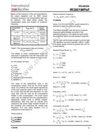 IR3801MTR1PBF Datasheet Page 15