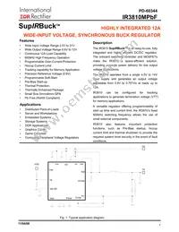 IR3810MTR1PBF Datasheet Cover