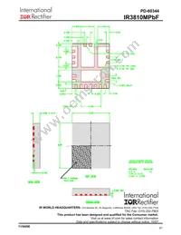 IR3810MTR1PBF Datasheet Page 21