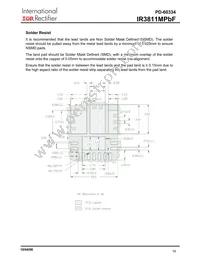 IR3811MTR1PBF Datasheet Page 19