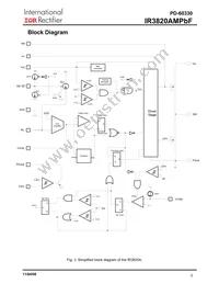 IR3820AMTR1PBF Datasheet Page 3