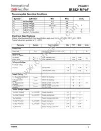 IR3821MTR1PBF Datasheet Page 5