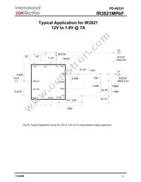 IR3821MTR1PBF Datasheet Page 17