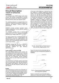 IR3856WMTRPBF Datasheet Page 12