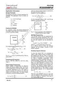 IR3856WMTRPBF Datasheet Page 18