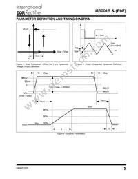 IR5001STRPBF Datasheet Page 5