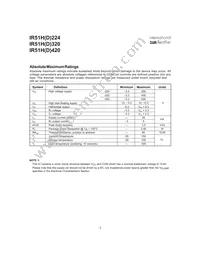 IR51H310 Datasheet Page 2