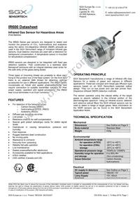 IR604/3 Datasheet Cover