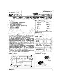 IR6226S Datasheet Cover