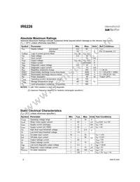 IR6226S Datasheet Page 2