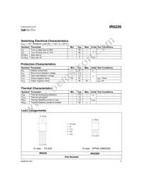 IR6226S Datasheet Page 3