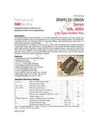 IRAM136-1060A Datasheet Cover