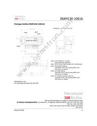 IRAM136-1061A Datasheet Page 17