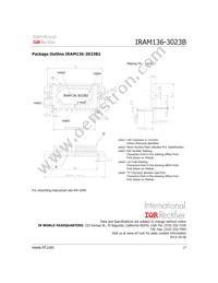 IRAM136-3023B Datasheet Page 17
