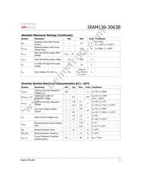IRAM136-3063B2 Datasheet Page 3