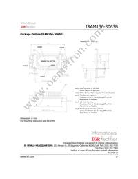 IRAM136-3063B2 Datasheet Page 17