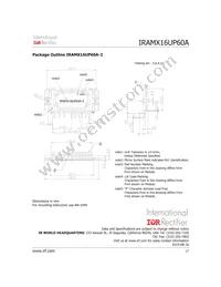 IRAMX16UP60A-2 Datasheet Page 17