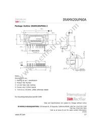 IRAMX20UP60A-2 Datasheet Page 17