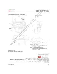 IRAMX30TP60A-2 Datasheet Page 17