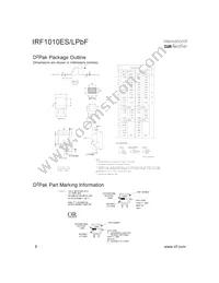 IRF1010ESTRLPBF Datasheet Page 8