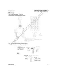 IRF1010ESTRLPBF Datasheet Page 9