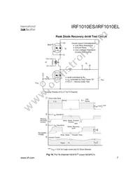 IRF1010ESTRR Datasheet Page 7