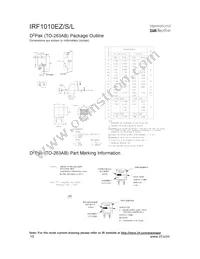 IRF1010EZ Datasheet Page 10