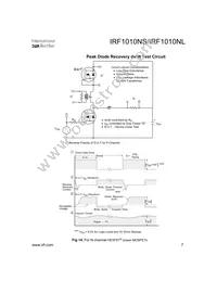IRF1010NSTRR Datasheet Page 7