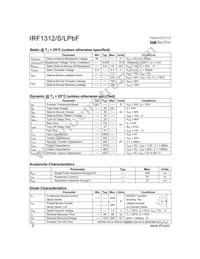 IRF1312PBF Datasheet Page 2