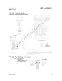 IRF1405ZTRR Datasheet Page 11