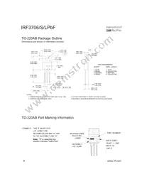 IRF3706STRLPBF Datasheet Page 8