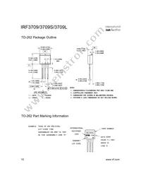 IRF3709STRR Datasheet Page 10