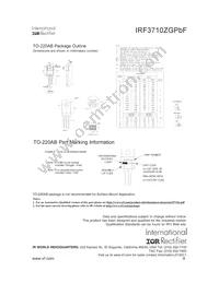 IRF3710ZGPBF Datasheet Page 9