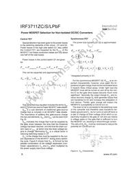 IRF3711ZCSTRLP Datasheet Page 8