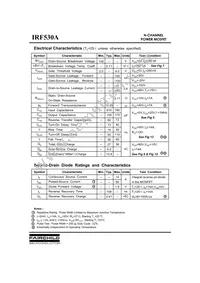 IRF530A Datasheet Page 3
