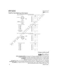 IRF5800TR Datasheet Page 8