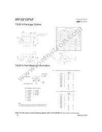 IRF5810TRPBF Datasheet Page 8