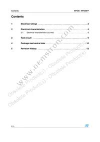 IRF640FP Datasheet Page 2